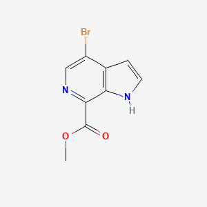 Methyl 4-bromo-1H-pyrrolo[2,3-c]pyridine-7-carboxylate