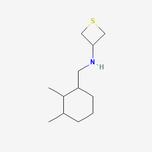 N-((2,3-Dimethylcyclohexyl)methyl)thietan-3-amine