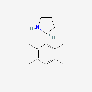 (S)-2-(2,3,4,5,6-Pentamethylphenyl)pyrrolidine