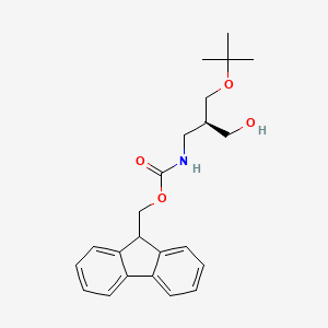 (9H-Fluoren-9-yl)methyl (R)-(3-(tert-butoxy)-2-(hydroxymethyl)propyl)carbamate