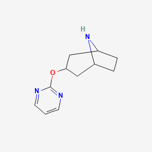 3-(Pyrimidin-2-yloxy)-8-azabicyclo[3.2.1]octane