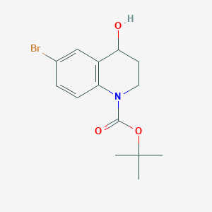 tert-Butyl 6-bromo-4-hydroxy-3,4-dihydroquinoline-1(2H)-carboxylate