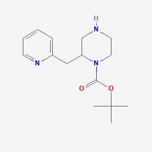 Tert-butyl 2-(pyridin-2-ylmethyl)piperazine-1-carboxylate