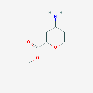 Ethyl 4-aminotetrahydro-2H-pyran-2-carboxylate