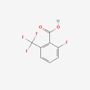 B1298548 2-Fluoro-6-(trifluoromethyl)benzoic acid CAS No. 32890-94-1