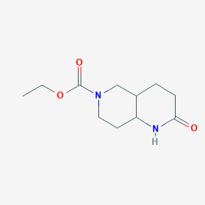 Ethyl 2-oxooctahydro-1,6-naphthyridine-6(2H)-carboxylate