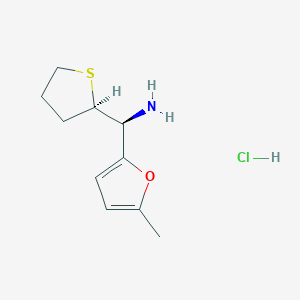 (S)-(5-Methylfuran-2-yl)((R)-tetrahydrothiophen-2-yl)methanamine hydrochloride