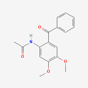 N-(2-benzoyl-4,5-dimethoxyphenyl)acetamide