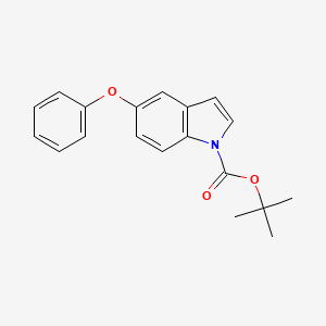 tert-Butyl 5-phenoxy-1H-indole-1-carboxylate