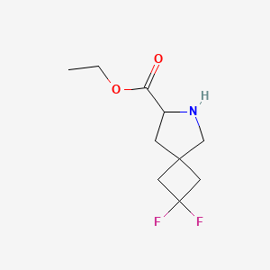 Ethyl 2,2-difluoro-6-azaspiro[3.4]octane-7-carboxylate