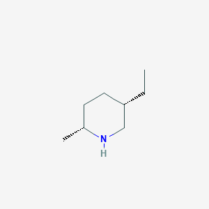 (2R,5S)-5-ethyl-2-methylpiperidine