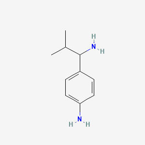 4-(1-Amino-2-methylpropyl)aniline