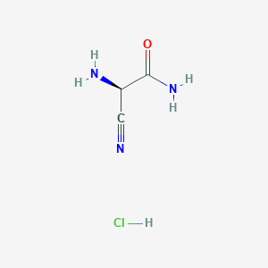 (R)-2-Amino-2-cyanoacetamide hydrochloride