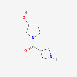 Azetidin-3-yl(3-hydroxypyrrolidin-1-yl)methanone