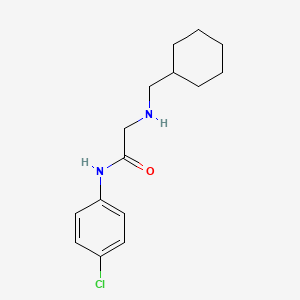 N-(4-Chlorophenyl)-2-((cyclohexylmethyl)amino)acetamide