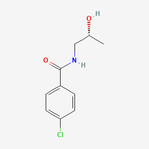 (R)-4-chloro-n-(2-hydroxypropyl)benzamide