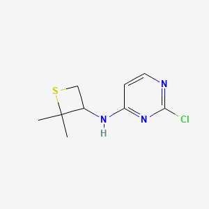 2-Chloro-N-(2,2-dimethylthietan-3-yl)pyrimidin-4-amine