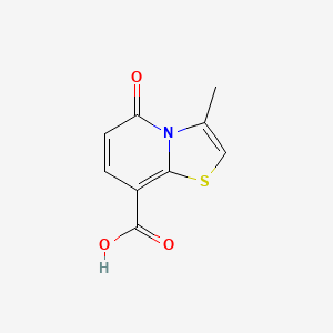 3-Methyl-5-oxo-5H-thiazolo[3,2-a]pyridine-8-carboxylic acid