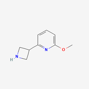 2-(Azetidin-3-yl)-6-methoxypyridine