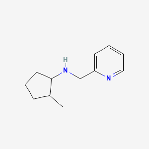 2-methyl-N-(pyridin-2-ylmethyl)cyclopentan-1-amine