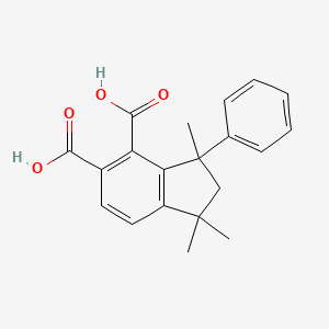 1,1,3-trimethyl-3-phenyl-2,3-dihydro-1H-indene-4,5-dicarboxylic acid