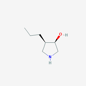 (3R,4R)-4-Propylpyrrolidin-3-ol