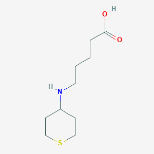 5-((Tetrahydro-2H-thiopyran-4-yl)amino)pentanoic acid