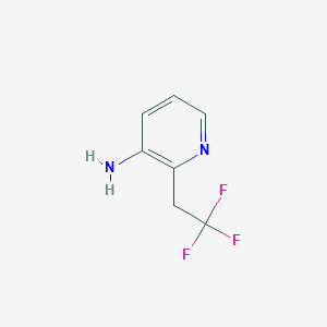 2-(2,2,2-Trifluoroethyl)pyridin-3-amine