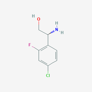 (R)-2-Amino-2-(4-chloro-2-fluorophenyl)ethanol