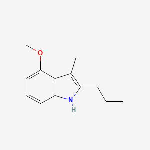 4-Methoxy-3-methyl-2-propyl-1H-indole