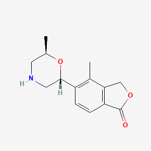 4-Methyl-5-((2R,6R)-6-methylmorpholin-2-yl)isobenzofuran-1(3H)-one