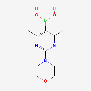 (4,6-Dimethyl-2-morpholinopyrimidin-5-yl)boronic acid