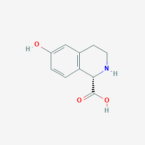 (S)-6-Hydroxy-1,2,3,4-tetrahydroisoquinoline-1-carboxylic acid