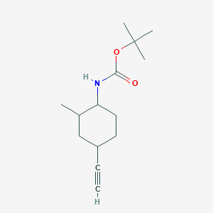 tert-Butyl (4-ethynyl-2-methylcyclohexyl)carbamate