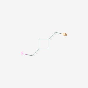 Rel-(1r,3r)-1-(bromomethyl)-3-(fluoromethyl)cyclobutane