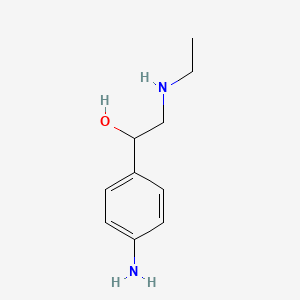 1-(4-Aminophenyl)-2-(ethylamino)ethanol