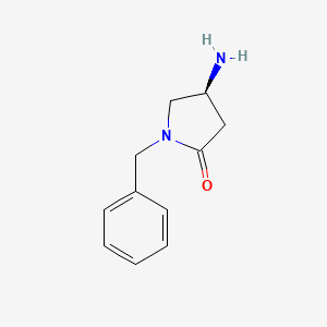 (S)-4-Amino-1-benzylpyrrolidin-2-one