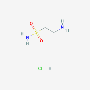 molecular formula C2H9ClN2O2S B129864 2-氨基乙磺酰胺盐酸盐 CAS No. 89756-60-5