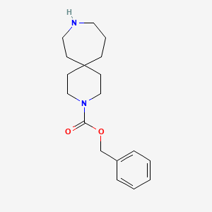 Benzyl 3,9-diazaspiro[5.6]dodecane-3-carboxylate