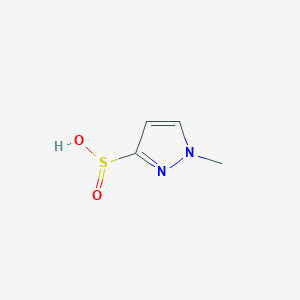 1-Methyl-1H-pyrazole-3-sulfinic acid