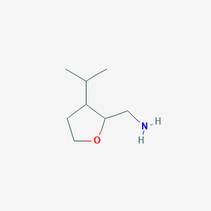 (3-Isopropyltetrahydrofuran-2-yl)methanamine