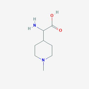 2-Amino-2-(1-methylpiperidin-4-yl)acetic acid