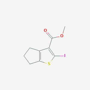 Methyl 2-iodo-5,6-dihydro-4H-cyclopenta[b]thiophene-3-carboxylate