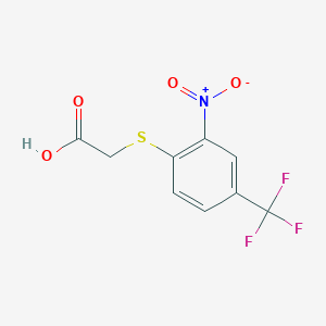 2-Nitro-4-(trifluoromethyl)phenylthioglycolic acid