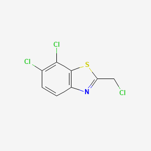 6,7-Dichloro-2-(chloromethyl)benzo[d]thiazole