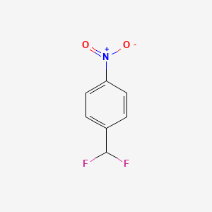 molecular formula C7H5F2NO2 B1298652 1-(Difluoromethyl)-4-nitrobenzene CAS No. 29848-57-5