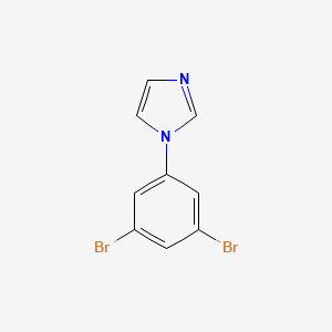 1-(3,5-Dibromophenyl)-1H-imidazole