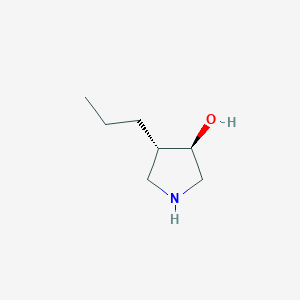 (3R,4S)-4-propylpyrrolidin-3-ol