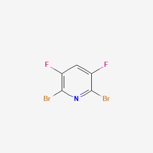molecular formula C5HBr2F2N B1298664 2,6-Dibromo-3,5-difluoropyridine CAS No. 210169-13-4