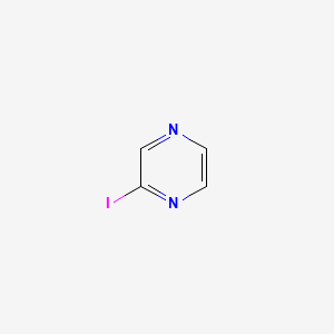 molecular formula C4H3IN2 B1298665 Iodopyrazine CAS No. 32111-21-0